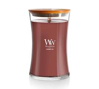 WoodWick Large Hourglass Scented Candle | Cinnamon Chai | with Crackling Wick | Burn Time: up to 130 Hours