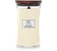 Woodwick Large Hourglass Scented Candle in Island Coconut with Crackling Wick