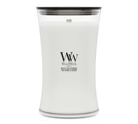WoodWick Large Hourglass Scented Candle | White Tea & Jasmine | with Crackling Wick | Burn Time: up to 130 Hours