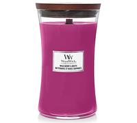 WoodWick Large Hourglass Scented Candle with Crackling Wick | Wild Berry & Beets | Up to 130 Hours Burn Time