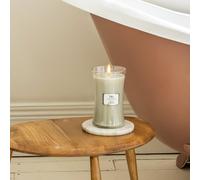 Woodwick Fireside Au Coin Du Feu scented candle with wooden wick 609.5 g