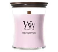 WoodWick | Medium Candle | Cherry Blossom & Vanilla | Great Gift for Women