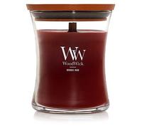 WoodWick Scented Candle with Crackling Wick | Rouge Oud Medium Hourglass Candle | Long Burning Candles: Up to 60 Hours | Perfect Gifts for Women