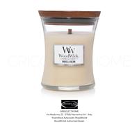 Woodwick - Medium Hourglass Candle - Vanilla And Sea Salt - Retailer