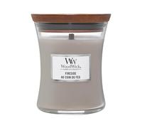 Woodwick Fireside Au Coin Du Feu scented candle with wooden wick 275 g