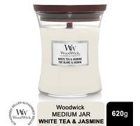 WoodWick Candle White Tea & Jamine Medium Medium