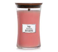 WoodWick Melon & Pink Quartz Hourglass Pink