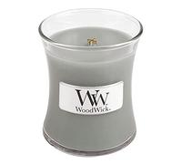 WoodWick Mini Candle-Fireside, Grey, 6.9 x 6.8 x 7.8 cm