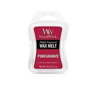 WoodWick Mini Hourglass Wax Melt-Pomegranate, Red, 5.4 x 7 x 1.5 cm