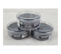 Woodwick Petite Candle 3 Pack 1.1oz - 31g Mini Candle Indigo Suede x 3