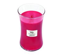 WoodWick Raspberry Yuzu Candle, Red