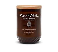 Woodwick Renew Black Currant & Rose Large Candle Orange