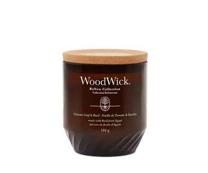 WoodWick ReNew Candle Tomato Leaf & Basil Medium