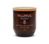 WoodWick ReNew Tomato Leaf & Basil Medium Candle Purple
