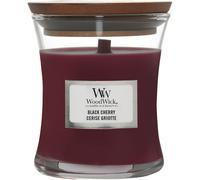 Woodwick Black Cherry scented candle with wooden wick 275 g
