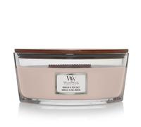 WoodWick Scented Candle | Ellipse Candle | Vanilla & Sea Salt | Great Gift for Women