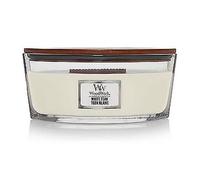Woodwick scented candle Ellipse White Teak (Fir) with