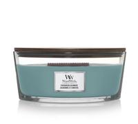 Woodwick scented candle Elliptical Shape Evergreen Cashmere