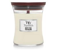 WoodWick scented candle Hourglass Medium White Teak (Fir)