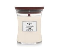 Woodwick scented candle Hourglass Small Linen with
