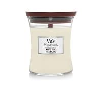 WoodWick scented candle Hourglass Small White Teak (Fir)