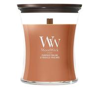 WoodWick Scented Candle| Medium Hourglass Candle | Pumpkin Praline | Perfect Gifts for Women