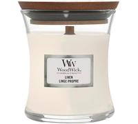 WoodWick Scented Candle with Crackling Wick | Linen Mini Hourglass Candle | Up