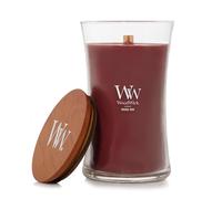 WoodWick Scented Candle with Crackling Wick | Rouge Oud Large Hourglass Candle | Long Burning Candles: Up to 130 Hours | Perfect Gifts for Women