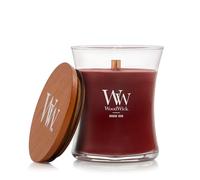 WoodWick Scented Candle with Crackling Wick | Rouge Oud Medium Hourglass Candle | Long Burning Candles: Up to 60 Hours | Perfect Gifts for Women