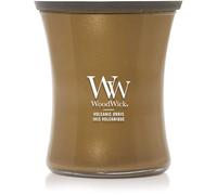 WoodWick Scented Candle with Crackling Wick | Volcanic Orris Medium Hourglass Candle | Long Burning Candles: Up to 60 Hours | Perfect Gifts for Women