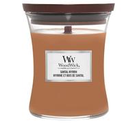 WoodWick Candle Santal Myrrh Medium Hourglass Scent Decor Gift Fragrance