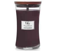 WOODWICK Spiced Blackberry Long Lasting Scented Candle - Large Hourglass NEW