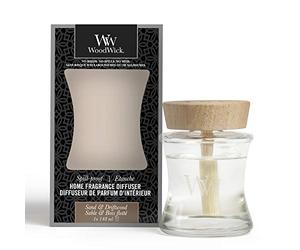 Woodwick Spill-Proof Home Fragrance Aroma Diffuser, Sand & Driftwood, 148 ml