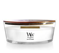 Woodwick White Tea & Jasmine scented candle wooden wick (hearthwick) 453.6 g