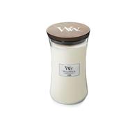 Woodwick Linen scented candle with wooden wick 609.5 g