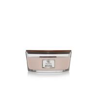 Woodwick Women's Vanilla & Sea Salt Ellipse Candle in Pink Woodwick Pink