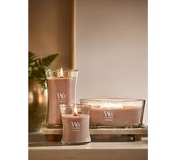 Woodwick Ww Medium Hourglass Patchouli Creme Print