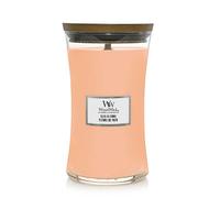 Woodwick Yuzu Blooms scented candle with wooden wick 609 g