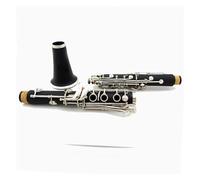 Woodwind 18 Key Clarinet Pockmarked Black Pipe Clarinet Nickel Plated Bb Clarinet