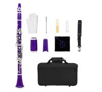 Woodwind Band & Orchestras Musical Instrument Standard Clarinet Set 17 B Flat Clarinet Student B Clarinets Beginners Flat Bakelite Tube