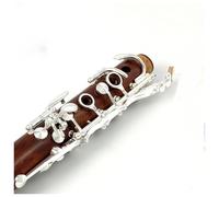 Woodwind Clarinet Bb Rosewood/Mopani Silver Plated Keys Klarne