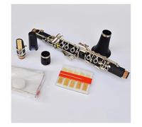 Woodwind Clarinet Eb Soprano Clarinet Hard Rubber Body Material Exquisite