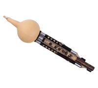 Woodwind Instrument Ethnic Musical Instrument Hulusi Flute Chinese Handmade Traditional Hulusi Cucurbit Flute With Case And Chinese Knot(Bb Key)