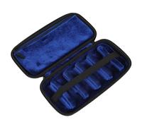 Woodwind Mouthpiece Case Saxophone Mouthpieces Storage Box Oxfords Cloth Saxophone Mouthpieces Handbag Easy Carry Woodwind Mouthpiece Portable Instrument Organizer