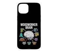 Woodworker Brain Funny Carpenter Workshop Case for iPhone 15 Plus