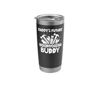 Woodworker Carpenter Tools Vintage Buddy Daddy's Future Stainless Steel Insulated Tumbler