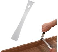 Woodworker’s Multi-Purpose Magic Scraper, Stainless Steel Pry Bar Scraper Set, Mini Spatula Nail Puller Tool, Ultra Sharp Trim Puller for Pulling, Prying, Scraping