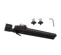 Woodworkers Extendable T Slot Track with Quick Positioning 0.05mm Fine Adjustment 1390g Weight for Woodworking Tablesaw T Slot