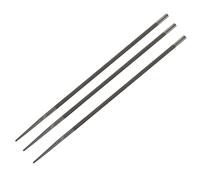 Woodworking Accessory Kit 3Pcs 5.2mm Round Chainsaw Saw Chain File Sharpener Filing Kit for Electric Chain Saw,