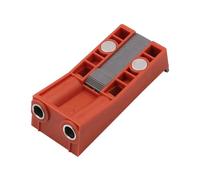 Woodworking Angled Hole Locator Drill with Magnet Guide Fixture Drill Guide Positioning Accessory Adjustable Woodworking Parts Drilling Tool